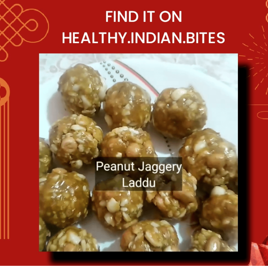 Peanut Jaggery Laddu